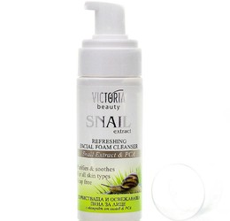 Victoria Beauty Snail Extract, Почистваща пяна за лице с екстракт от охлюв 160 ml