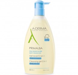 A-Derma Primalba Gentle Cleansing Gel Почистващ гел 2 в 1